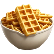 Waffle fries sticker