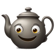 Crazy teapot sticker