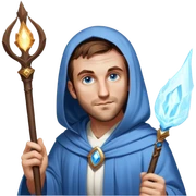 Veiled Spellcaster sticker