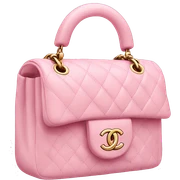 Chanel baby pink bag  sticker