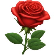 red roses sticker