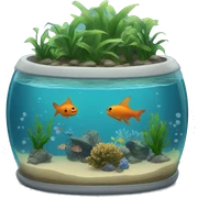 Aquarium sticker