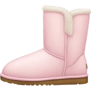light pink uggs sticker