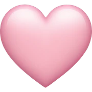 Baby pink heart sticker