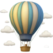 Air balloon sticker