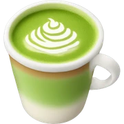 Matcha latte sticker