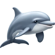 Dolphin sticker