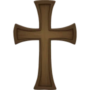 Cross sticker