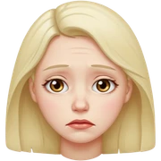 Sad women sticker