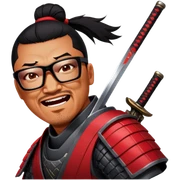 Battle-Ready Samurai sticker