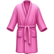 Pink robe  sticker