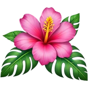 tropical sticker