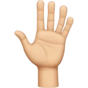 Fingers sticker