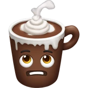 hot chocolate sticker