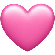 Pink heart with  ྀི on it  sticker