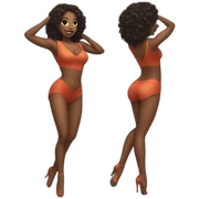 sexy dancer sticker