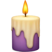 Candle sticker