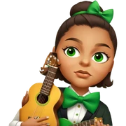 Leprechaun Guitarist sticker