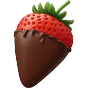 chocolate covered strawberry sticker