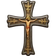 Orthodox cross (serbian) sticker
