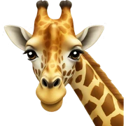 giraffe sticker