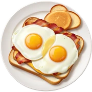 Breakfast sticker