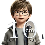 boys in jackets with glasses sticker