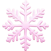 Pink January emoji sticker