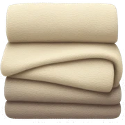 cozy neutral-colored blanket sticker