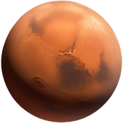 Mars sticker