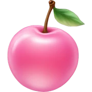 pastel pink cherries sticker
