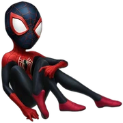 Spiderman miles morales sticker