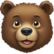 Bear sticker