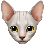 Hairless cat sticker