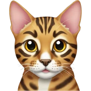 Bengal cat sticker
