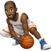 Basketball sticker