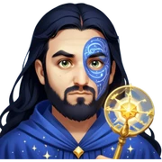 Cosmic Wizard sticker