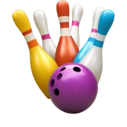bowling sticker