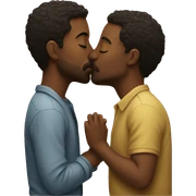 kissing  sticker