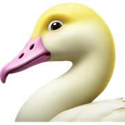 Banana goose sticker