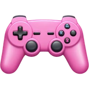Pink Game controller  sticker