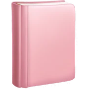 Light Pink Book sticker