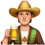 Cerveza Drinker sticker