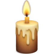 candle  sticker
