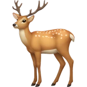 Deer sticker