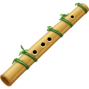 chinese bamboo flute sticker