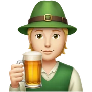 St Patrick’s day sticker