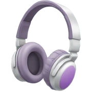Aesthetic headphones sticker