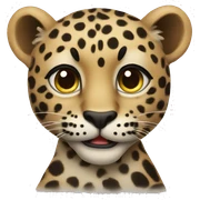 Cuore leopardato  sticker