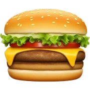 burger sticker